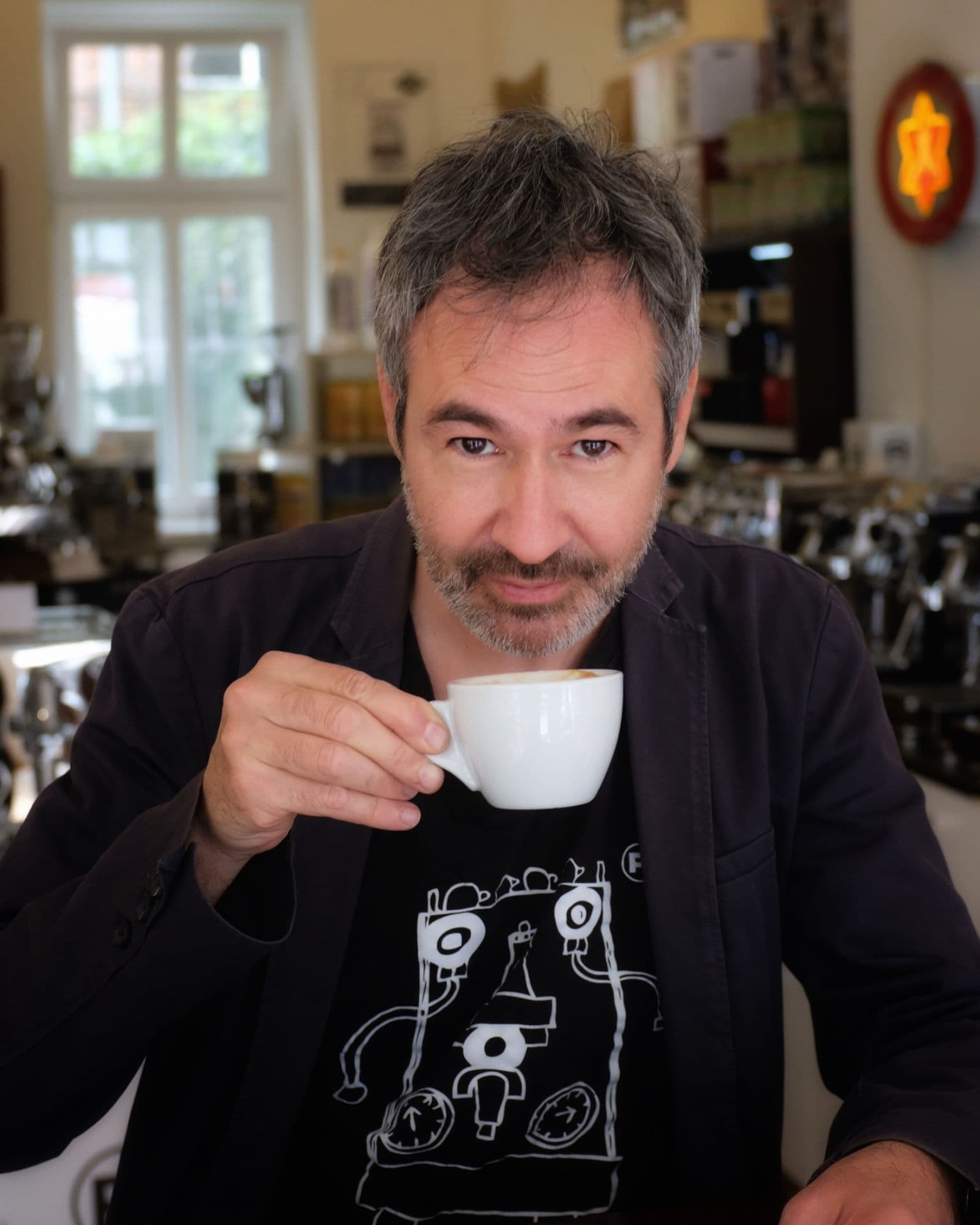 Marco Fragasso, Inhaber Espresso Berlin